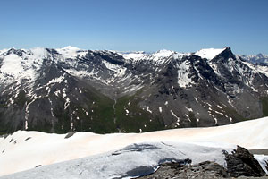 Gipfelaussicht gegen Süden