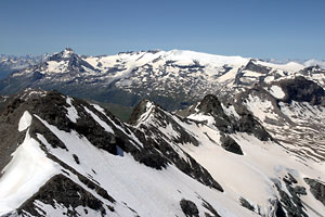 Gipfelaussicht gegen Sdwesten