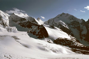 Bellavista und Piz Bernina