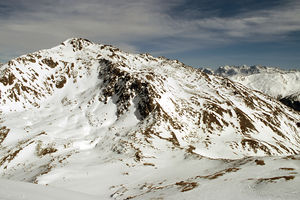 Piz Terza aus W vom Muntet