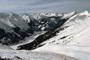 Blick nach Berwang