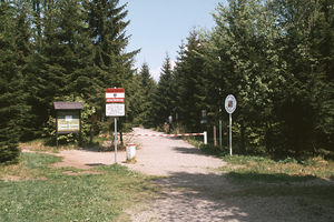 Grenzbergang nach Tschechien