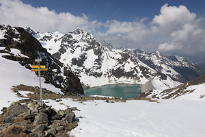 Zwlferkogel und Finstertaler Stausee