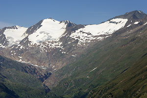 Kleinleitenspitze, Schalfkogel und Firmisanschneide