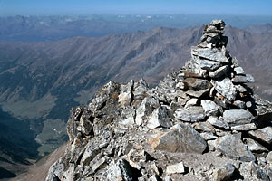 Am Gipfel der Ramudelspitze