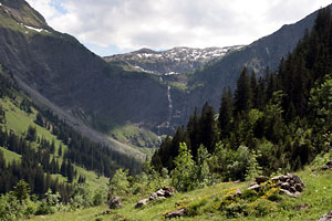 Bergaicht-Wasserfall