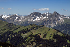 Kugelhorn, Rauhhorn und Gaishorn