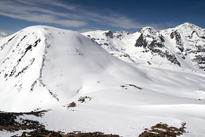 Innerer Nockenkopf und Piz S-chalambert-Dadaint