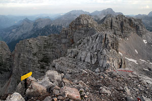 Blick vom Mitterhorn nach Norden