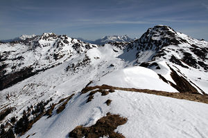 Am Gipfel des Saalkogel