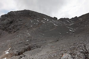 Scheichenspitze, NW-Flanke