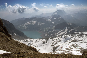 Blick ber den Lnersee nach Sdost