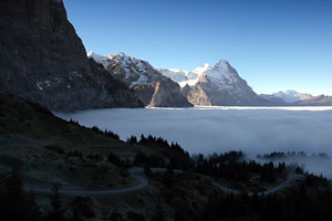 Grosse Scheidegg und Eiger