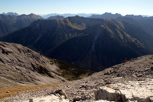 Schlierewand, Seelakopf und Engelspitze