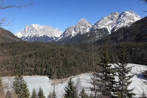 Zugspitze und Sonnenspitze