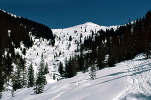 Anstieg zum Schneegrubenschartl