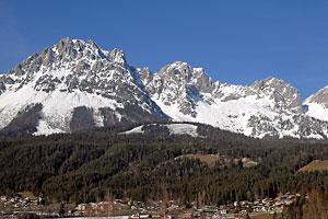 Wilder Kaiser von Süden