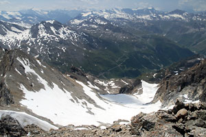 Gipfelpanorama im Südwesten