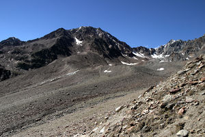 Vorderer Brochkogel, Ostflanke