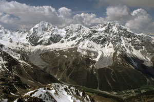 Gipfelblick gegen Westen