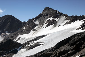 Hintere Eggenspitze, Nordostflanke