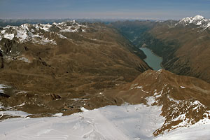 Kaunertal und Gepatschstausee