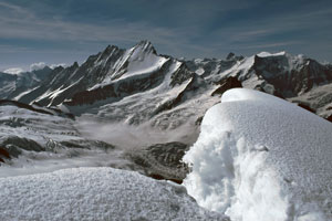 Lauteraarhorn und Schreckhorn