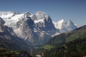 Wetterhrner, Mnch und Eiger