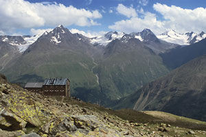 Breslauer Hütte und Ramolkamm