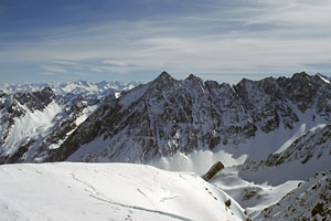 Lisenser Fernerkogel aus Nordwesten