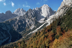 Blick von der Wochenbrunner Alm