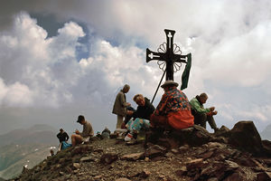 Weißhorn, Gipfelkreuz