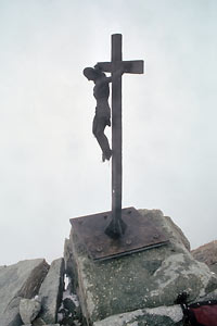 Zinalrothorn, Gipfelkreuz