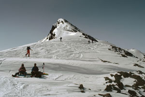 Zischgelesspitze, Gipfelaufbau